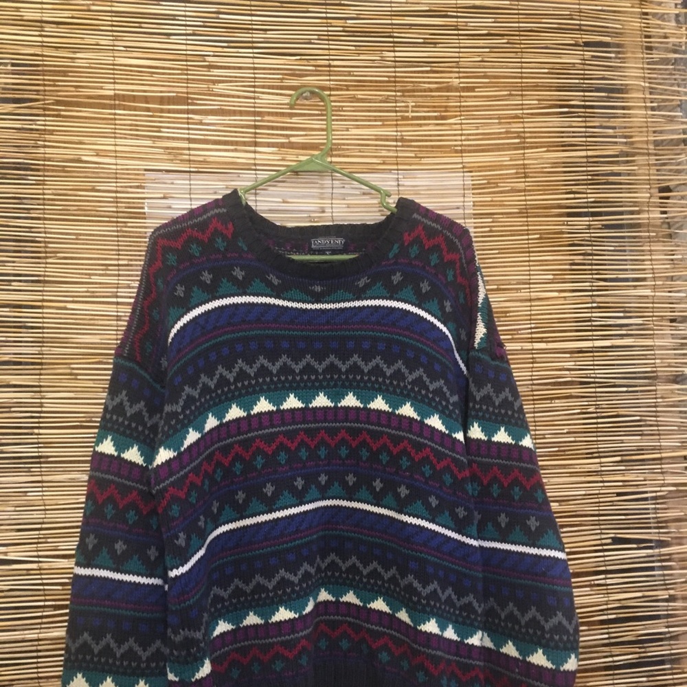 Vintage lands end sweater